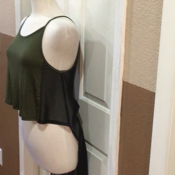 KTOO Cami Long Back Crop Top - Picture 3 of 9